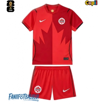 Canada Echipament de Fotbal Replică Mondial 2026 Copii Acasa (+ Șorturi)